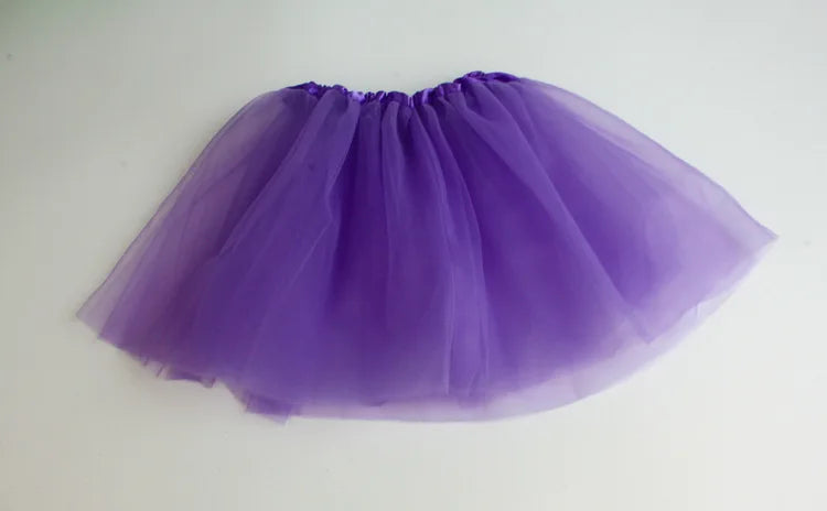 Girls Ballet Tutus Mini Skirt (Age 24M-7 YRS) Purple 2-7Y