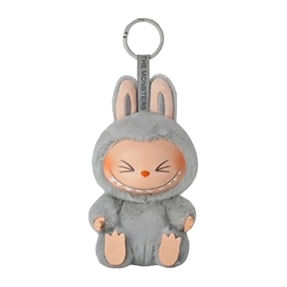 Plush Labubu Stuffed Toy & Labubu Exciting Macaron Pendant - 35cm