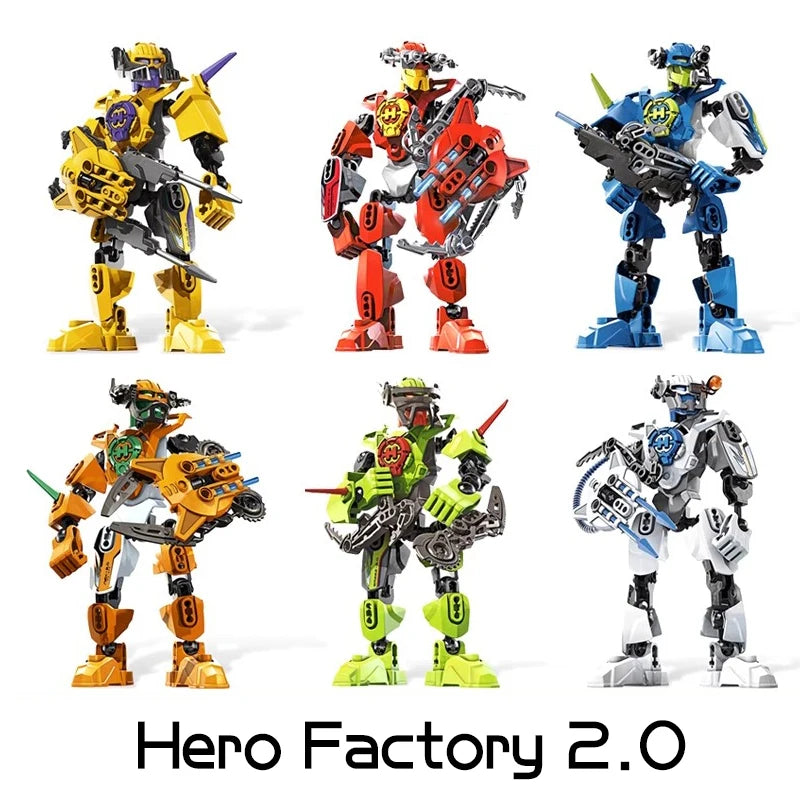 Building Blocks Hero Factory Star Figures DIY