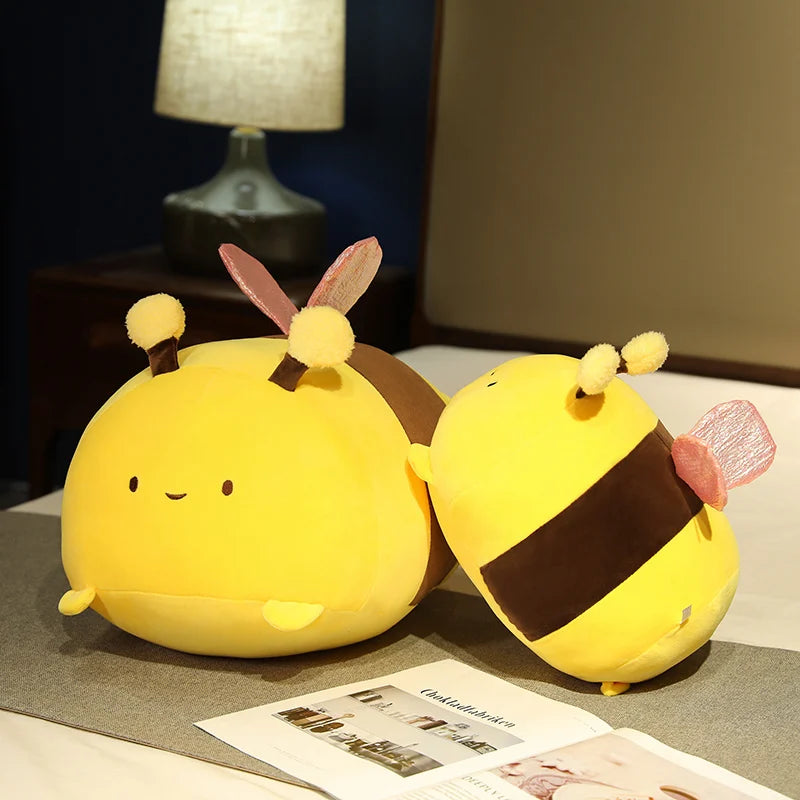 Plush Bee Pillow Stuffed Toy - 35/50CM