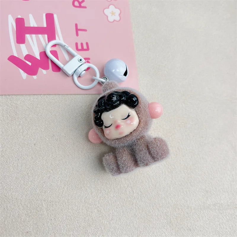 Labubu Keychain Doll Pendant Charms
