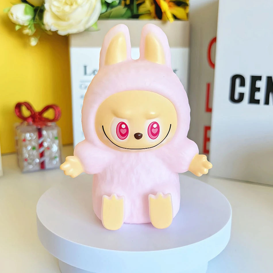 Labubu Adorable Cartoon Night Light Pink