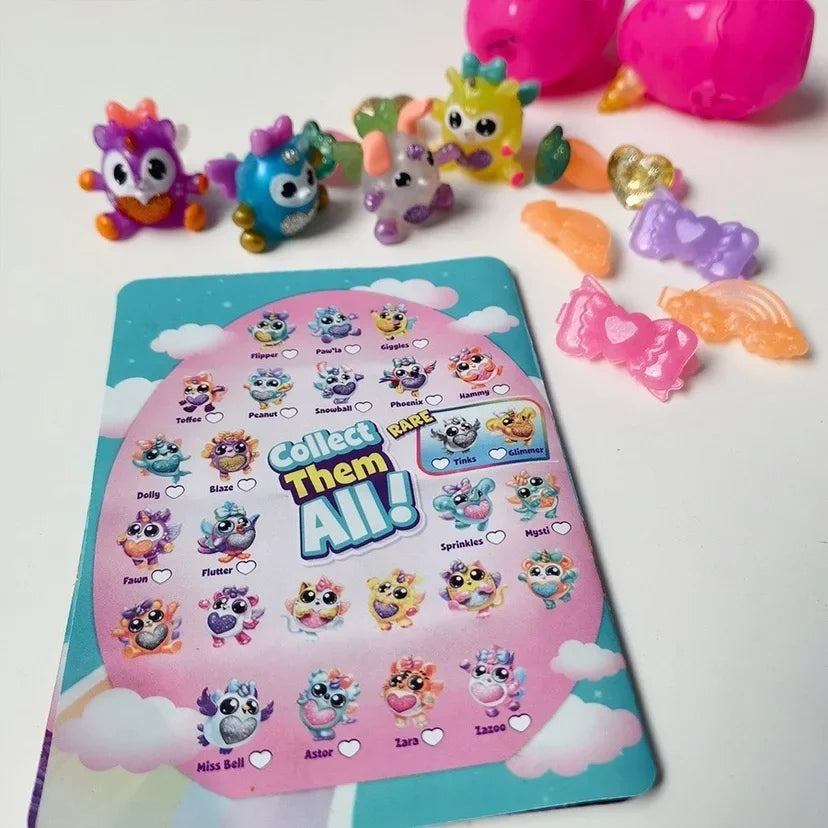ZURU Rainbocorns Itzy Glitzy Surprise collectible eggs.