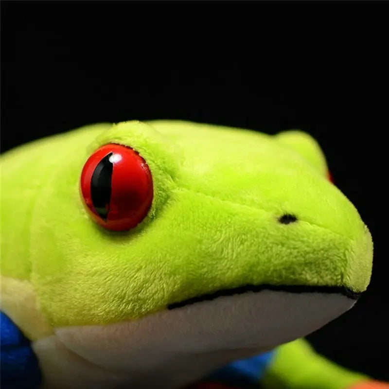 Plush Red Eye Tree Frog Stuffed Toy - 22cm