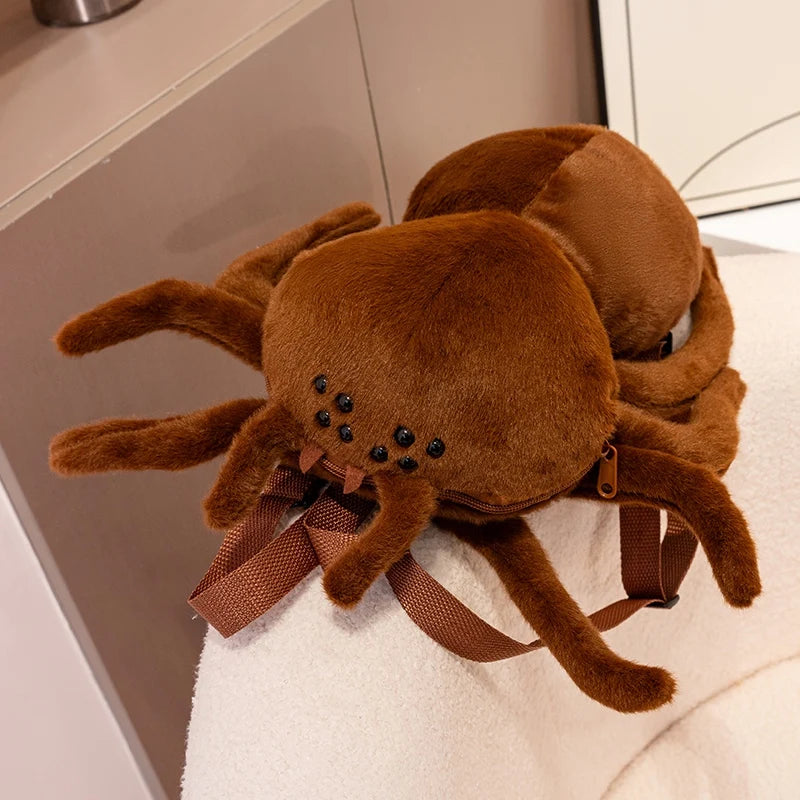 Plush Spider Backpack Stuffed Toy - 35*30CM