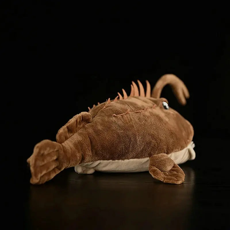 Plush Anglerfish Monkfish Lophius Americanus Stuffed Toy 25-30cm