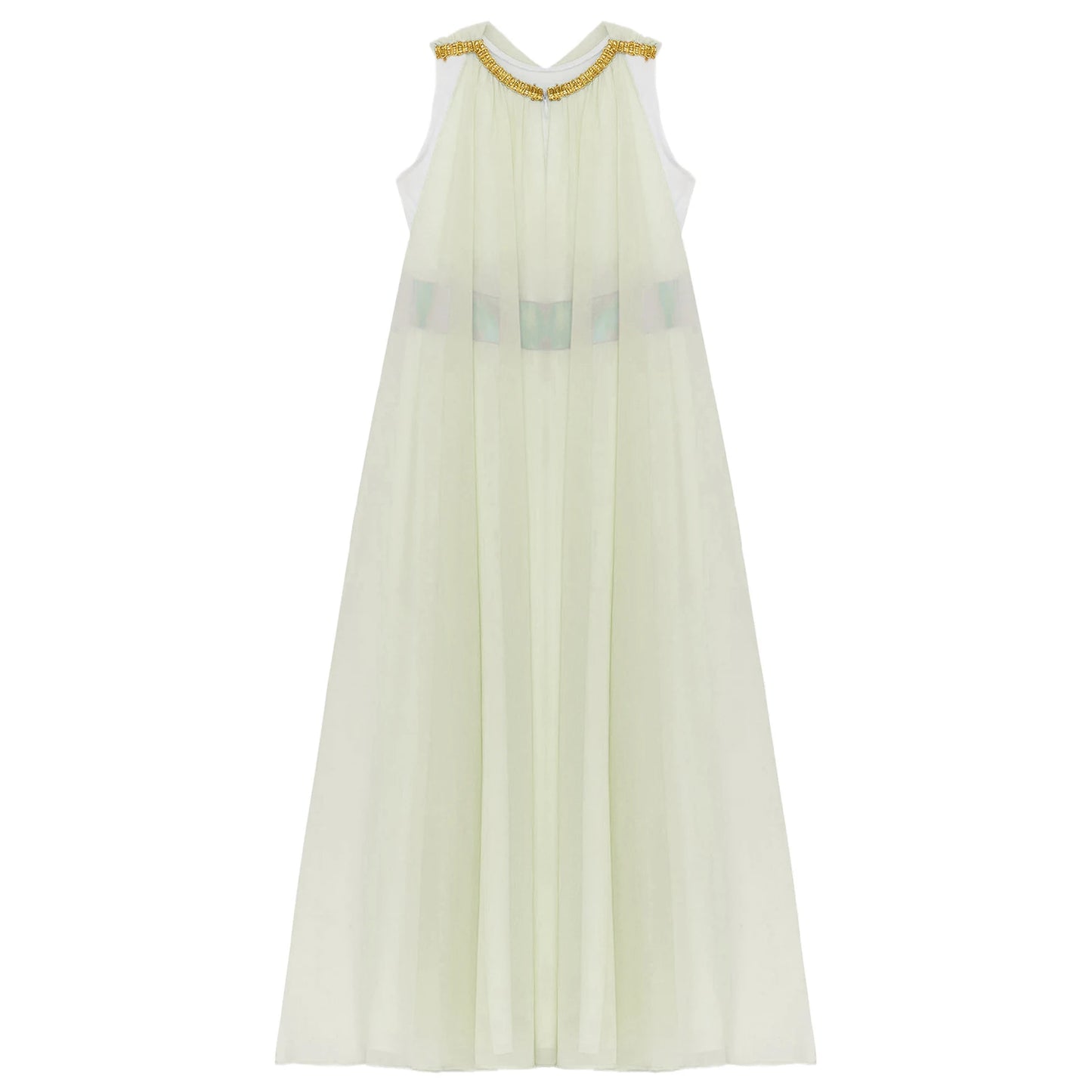 Girls Roman Grecian Athena Split Costume Dress (Age 6-16 YRS)