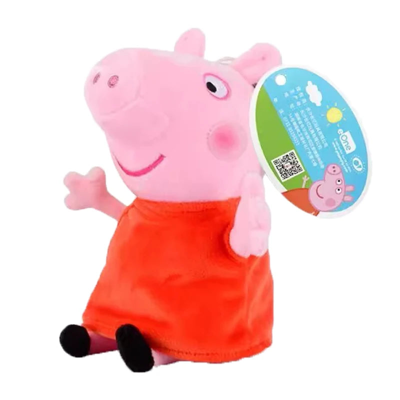 Plush Peppa Pig George Zoe Suzy Rebecca Emily Danny Pedro Bear Stuffed Toy - 19cm PP003