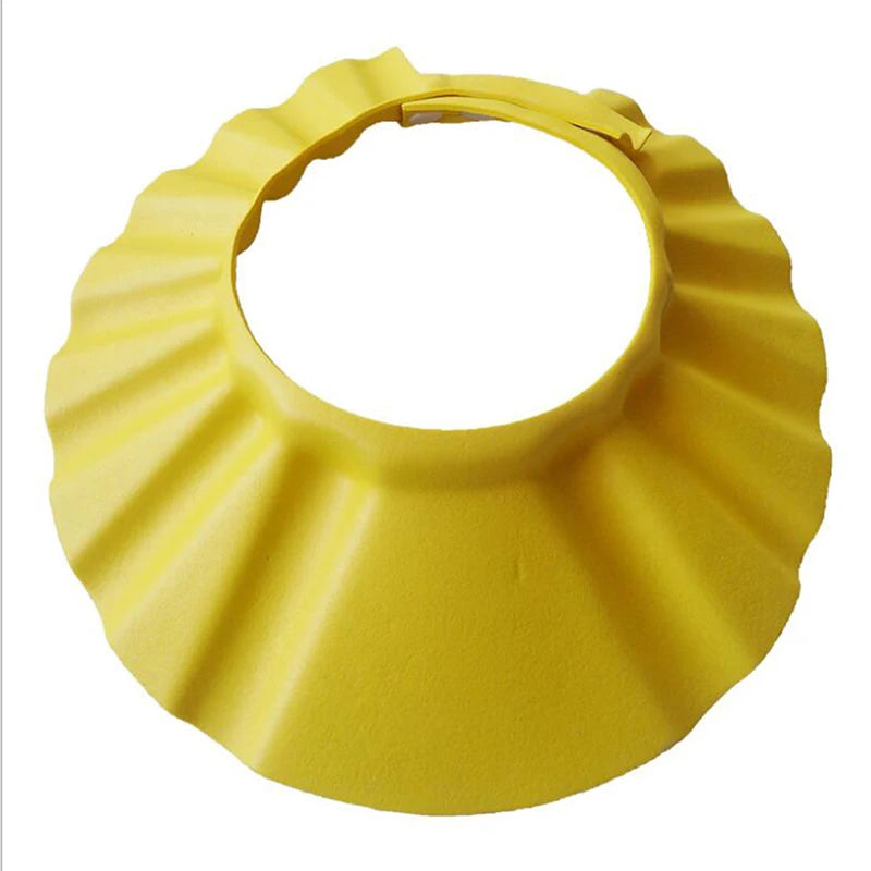 Adjustable Shampoo Protection Cap Yellow