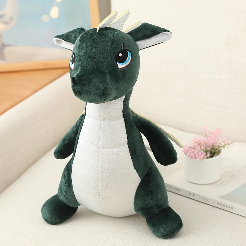 Plush Dragon Stuffed Toy - 40/60/80cm Green