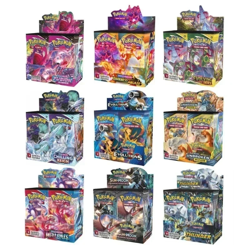 Various Pokémon Trading Card Game (TCG) Booster Boxes - Scarlet & Violet