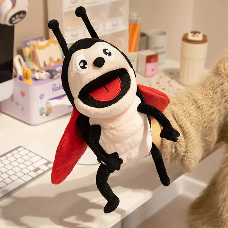 Plush Dragonfly Ants Butterfly Ladybug Stuffed Toy - 30cm Ladybug