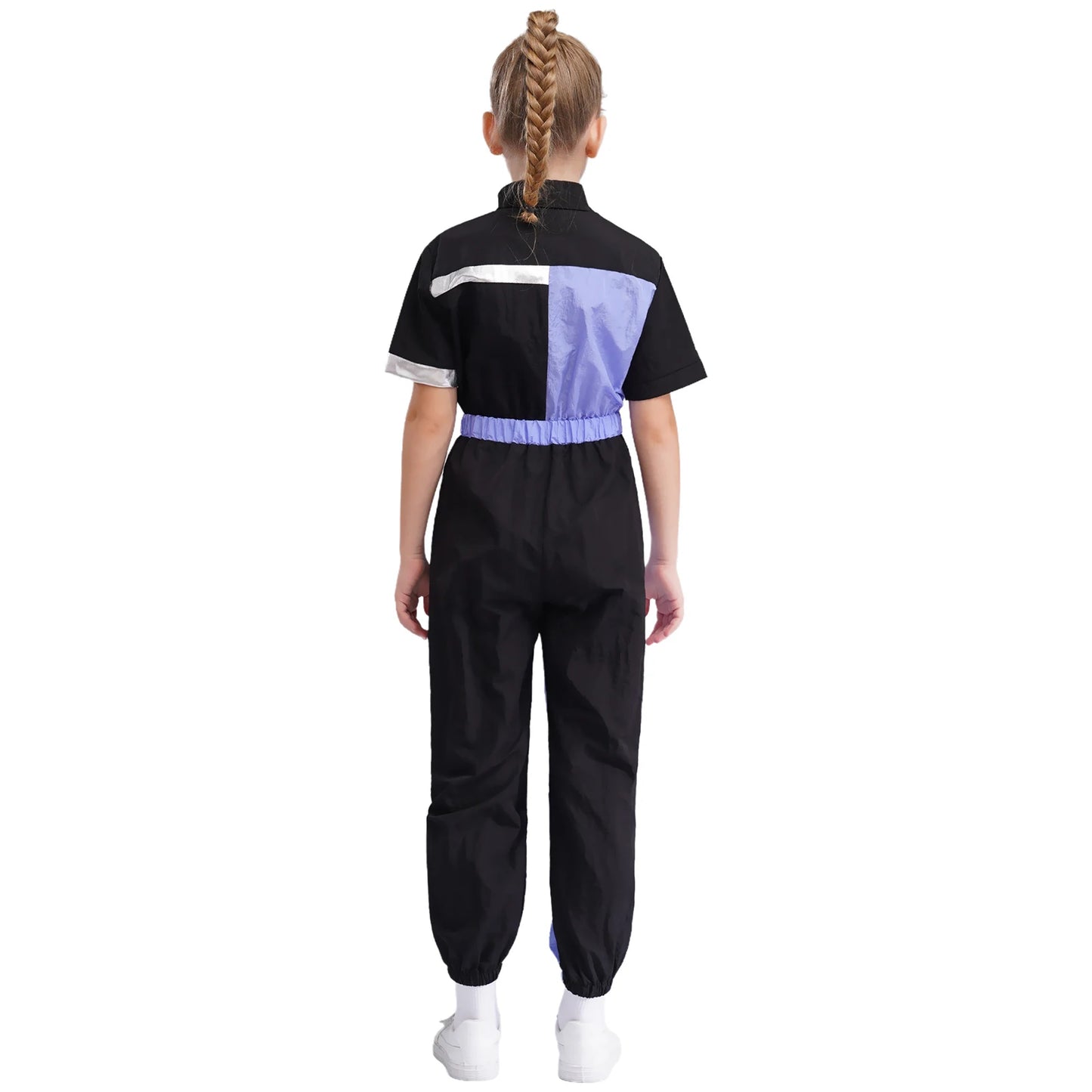 Girls Color Block Jumpsuit (6-16 YRS)
