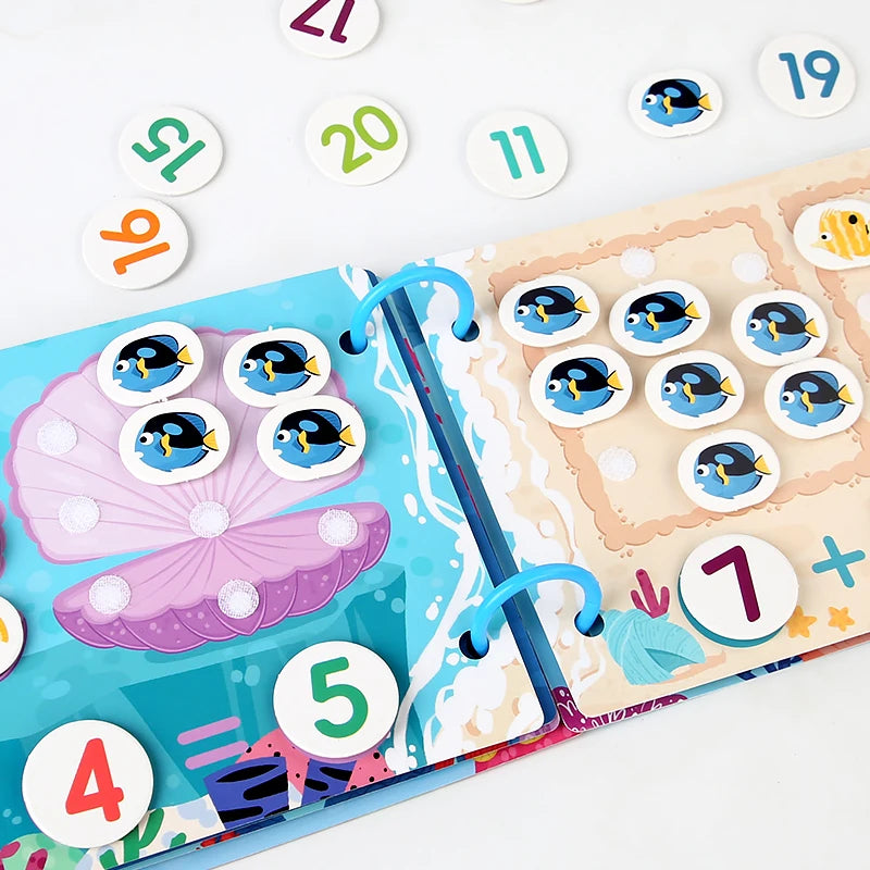 Montessori Busy Book Educational Toy