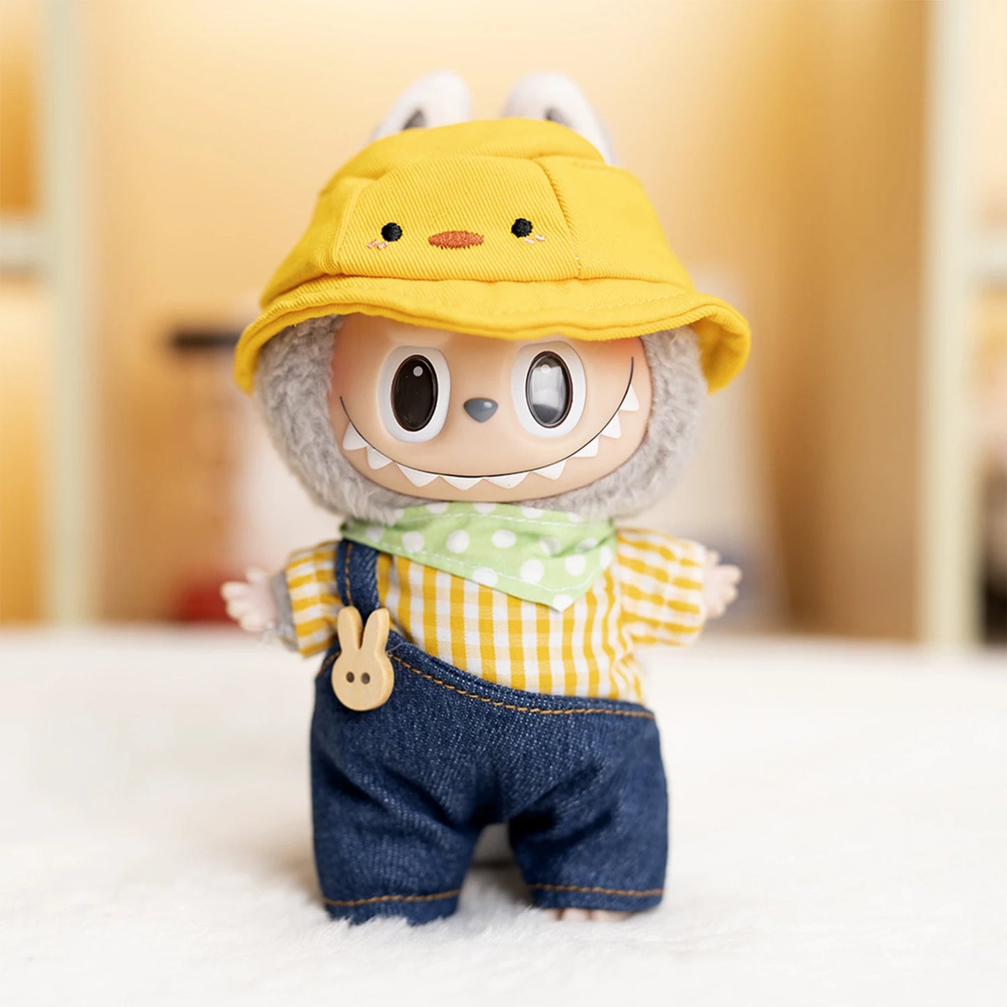 Plush Dress Up Labubu Doll Clothes
