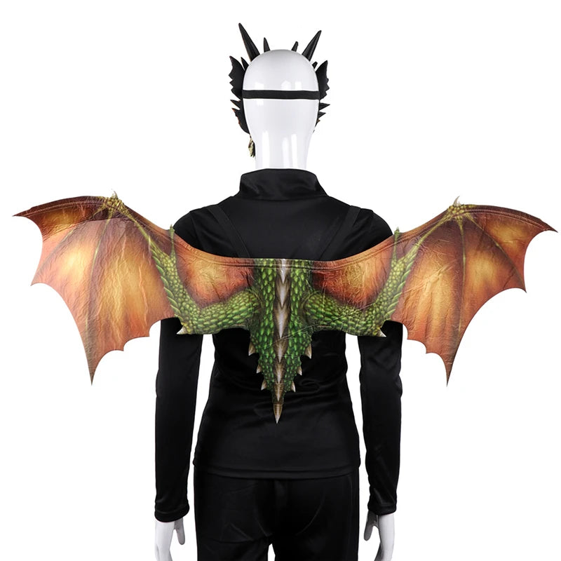 Adult Dragon Wing Mask Costumes
