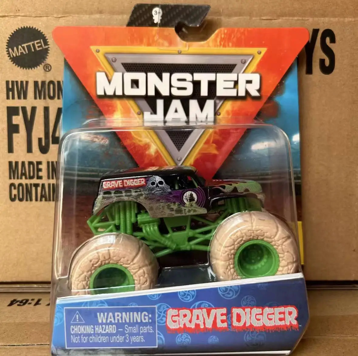 Monster Mutt Monster Jam Grave Digger 1:64 Scale Die Cast Alloy Truck Toys Monster Jam Grave Digger Monster Truck Boys Off-Road