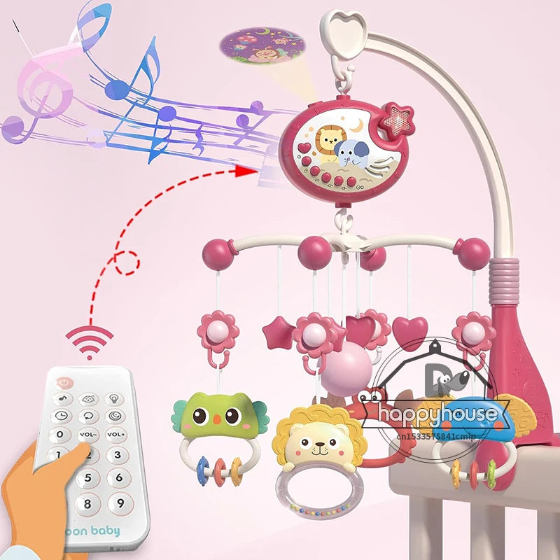 Musical Crib Mobile Toy For Babies