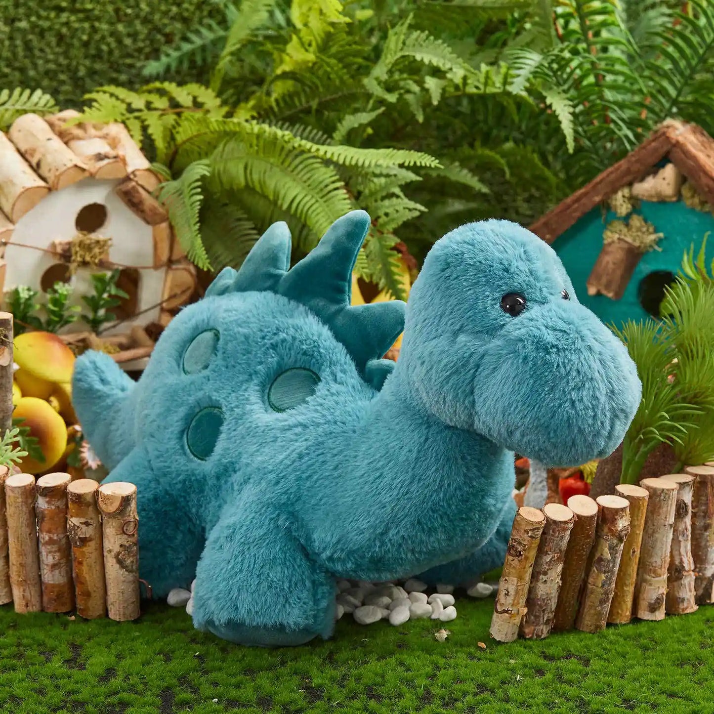 Plush Stegosaurus Dinosaur Stuffed Toy 32-39cm