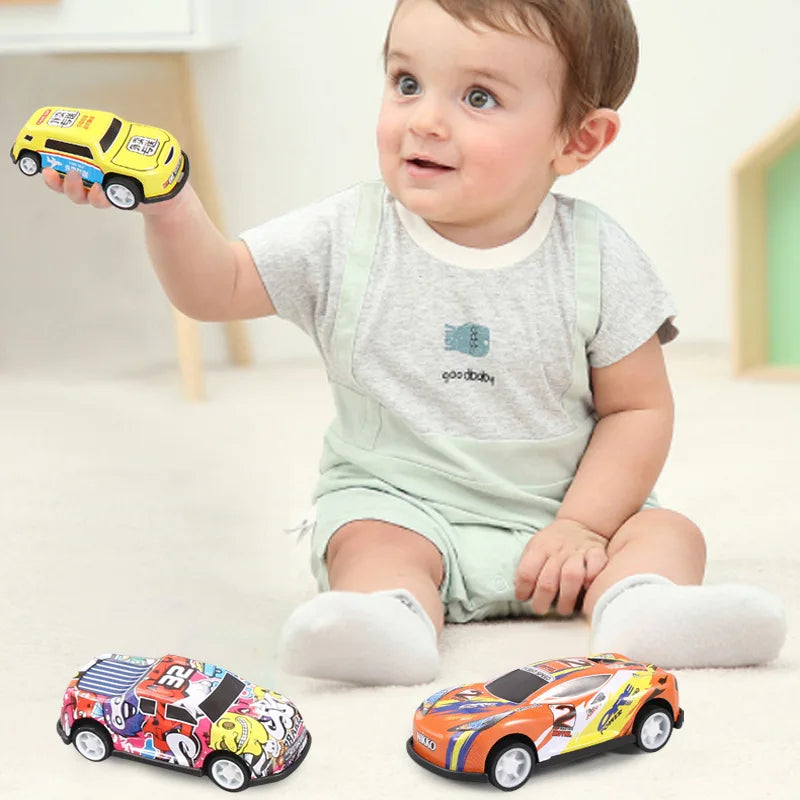 20-50Pcs/Set Mini Plastic Car Set