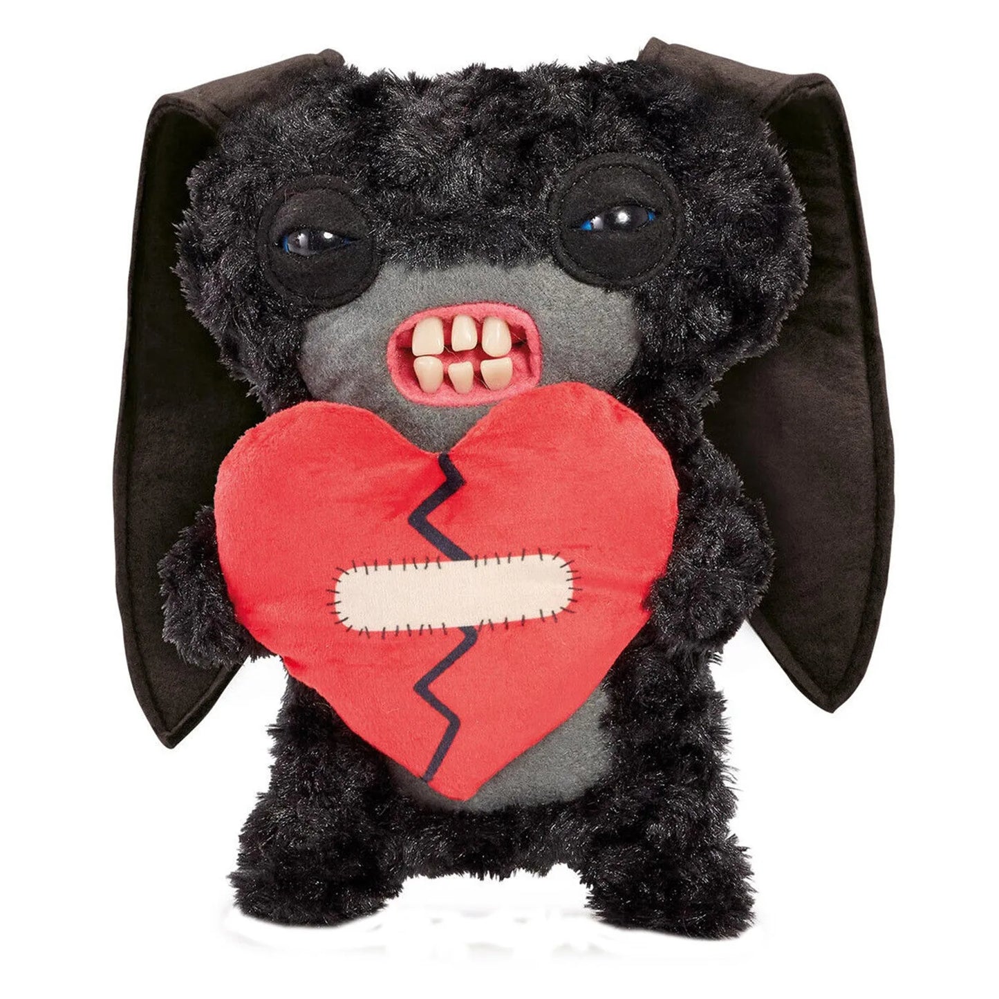 Plush Monster Stuffed Toy - 22cm Black