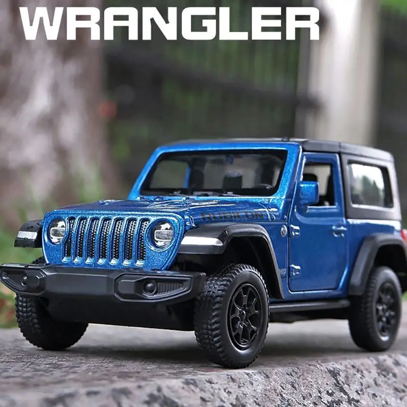 RMZ City 1/36 scale model of a Jeep Wrangler Rubicon Toy Car
