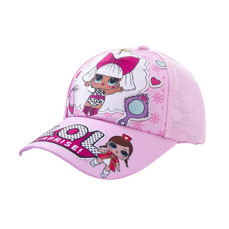 Girls LOL Surprise Print Dress & Cap (Age 3-7YRS)