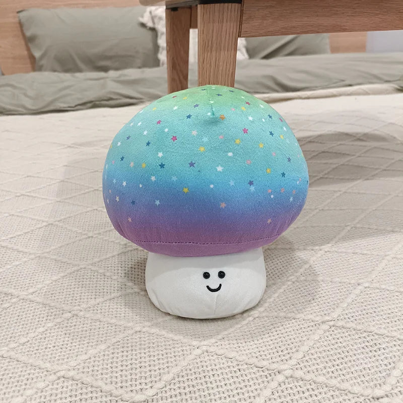 Plush Shiitake Mushrooms Stuffed Toy - 18x20cm