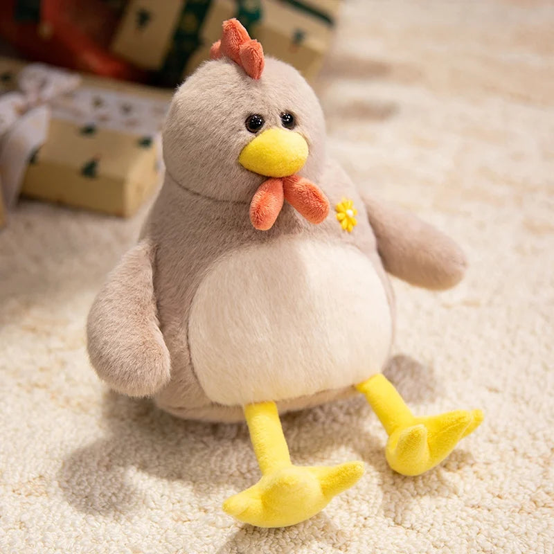 Plush Duck Rabbit Frog Chick Stuffed Toy - 25cm