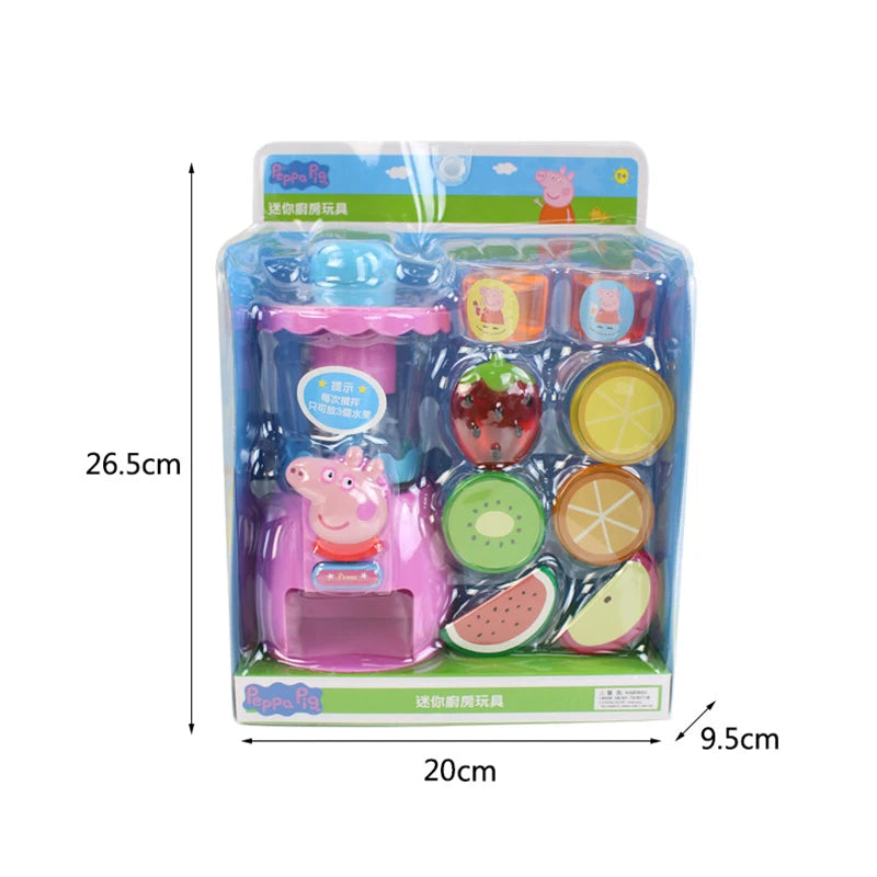 Peppa Pig – Simulated Juicer Pretend Play Blender Toy with Fruit Pieces | Kids Roleplay Kitchen Set
