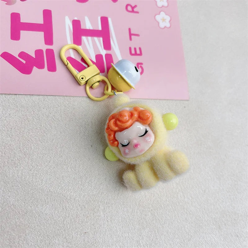 Labubu Keychain Doll Pendant Charms