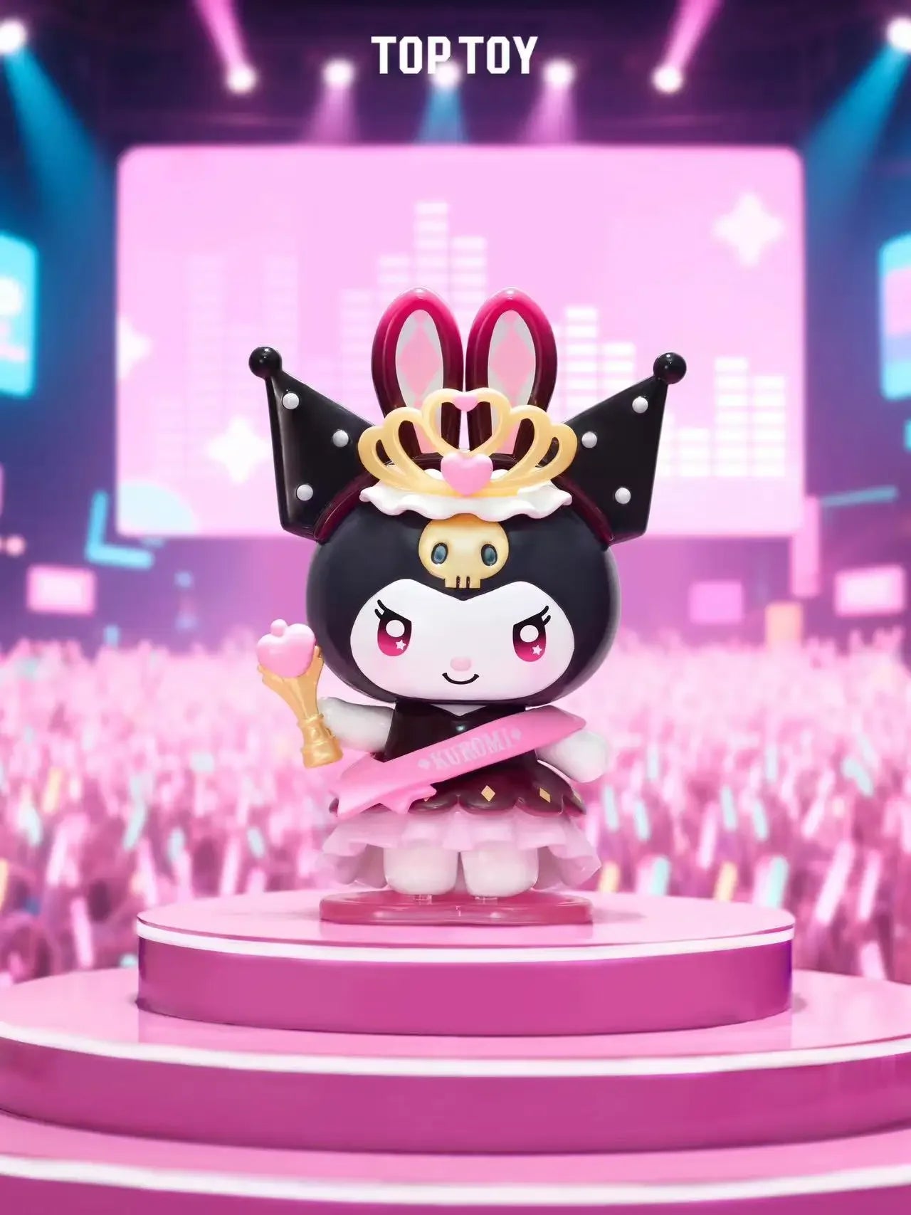 Sanrio Kuromi Sparkling Idol Series Blind Box | Cute Anime Figure • Mystery Collectible