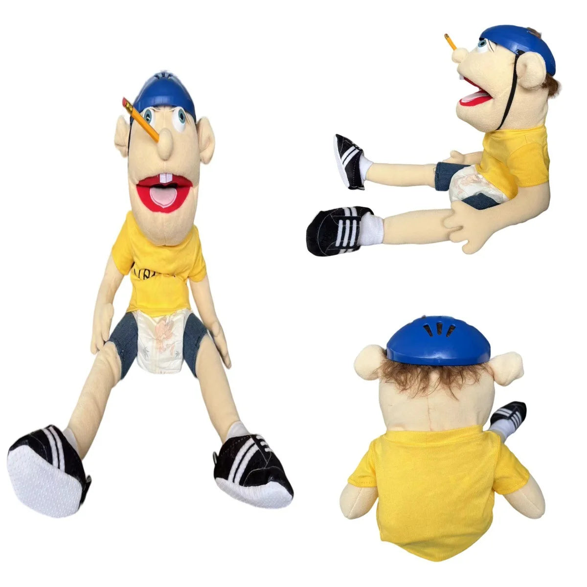 Plush Large Jeffy Boy Stuffed Toy - 60cm
