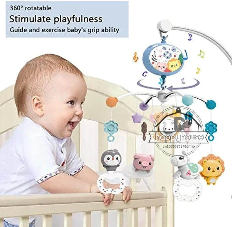 Musical Crib Mobile Toy For Babies