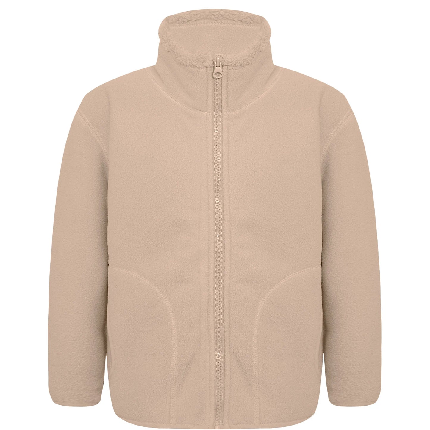 Girls / Boys Fleece Sherpa Jacket (Age 3-16YRS) Beige