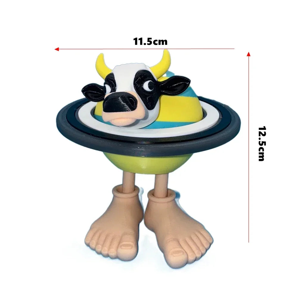 Upgraded Tung Tung Tung Sahur Figurine Ballerina Cappuccino Action Figure Tralalero Tralala Anime Figure Desk Ornament Toys Gift Multicolor Cattle