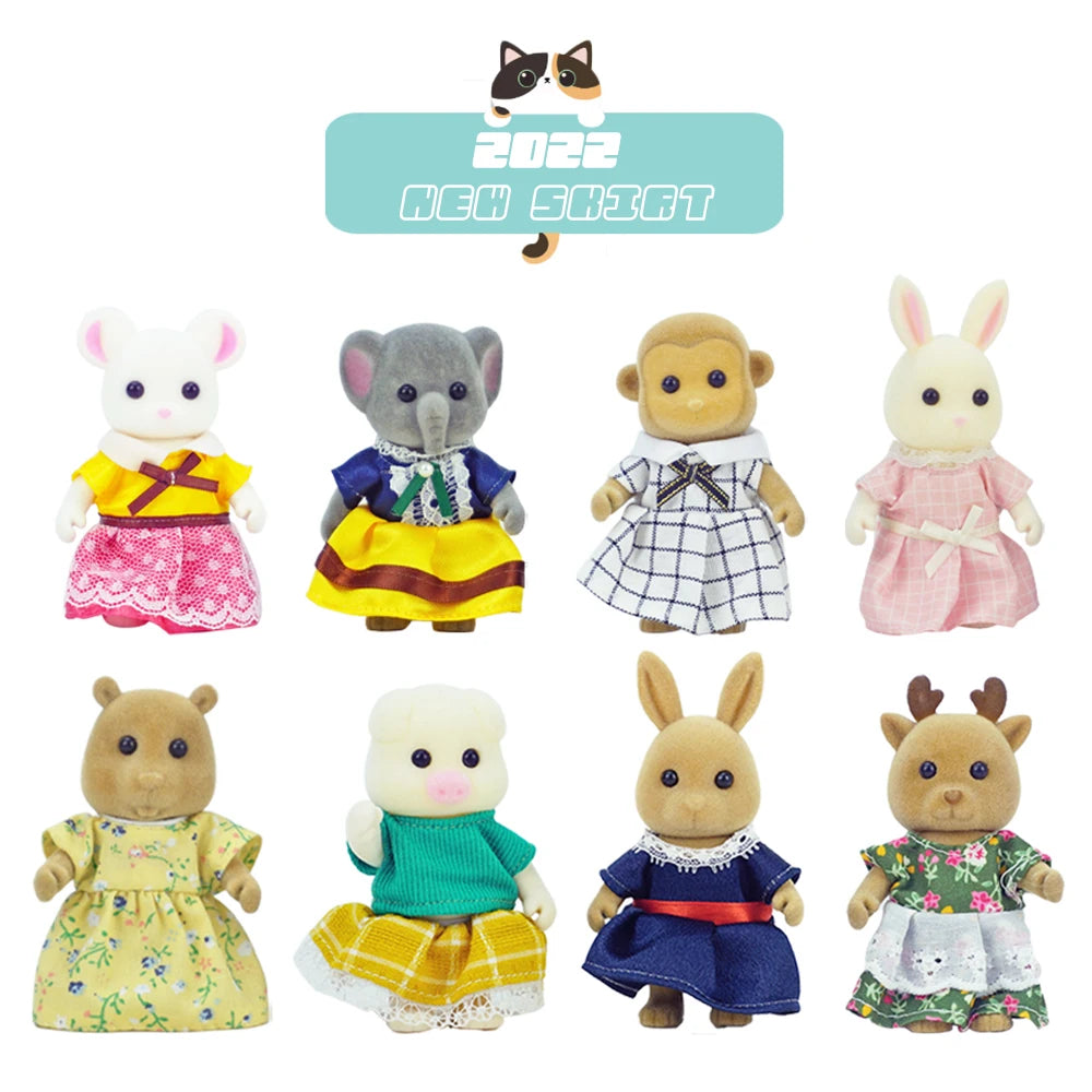 Sylvanian Families Ice Cream Shop Dolls