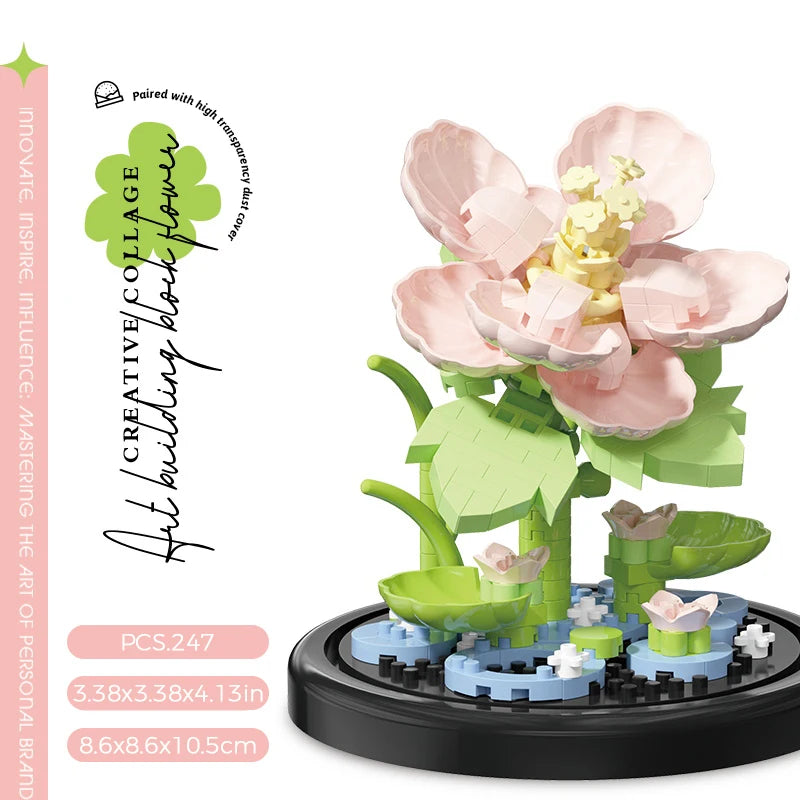 Building Block Flower Bouquet DIY