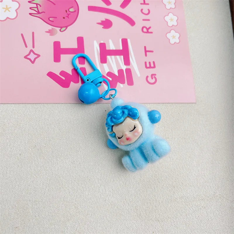 Labubu Keychain Doll Pendant Charms