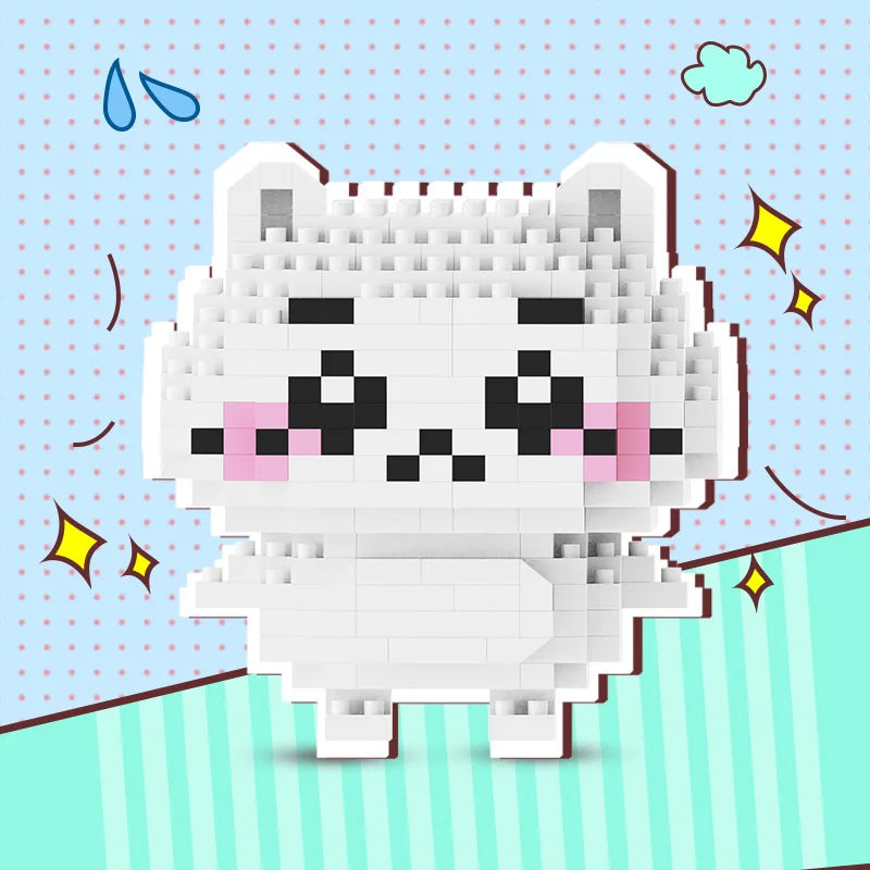 Chii Building Blocks Anime Toy - 6.6cm
