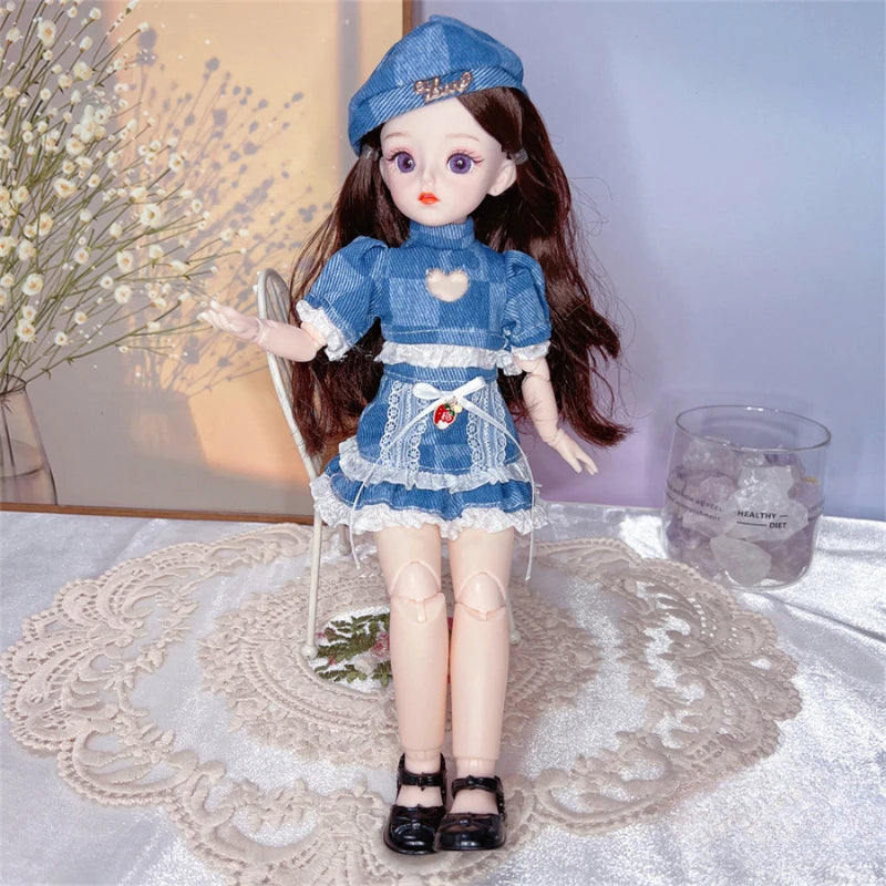BJD Dolls Multiple Movable Joints 30cm