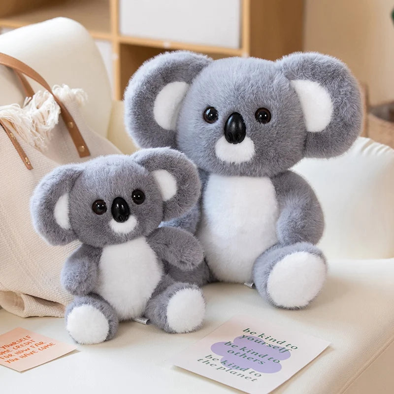 Plush Sitting Gray Koala Bear Stuffed Toy 25-45cm