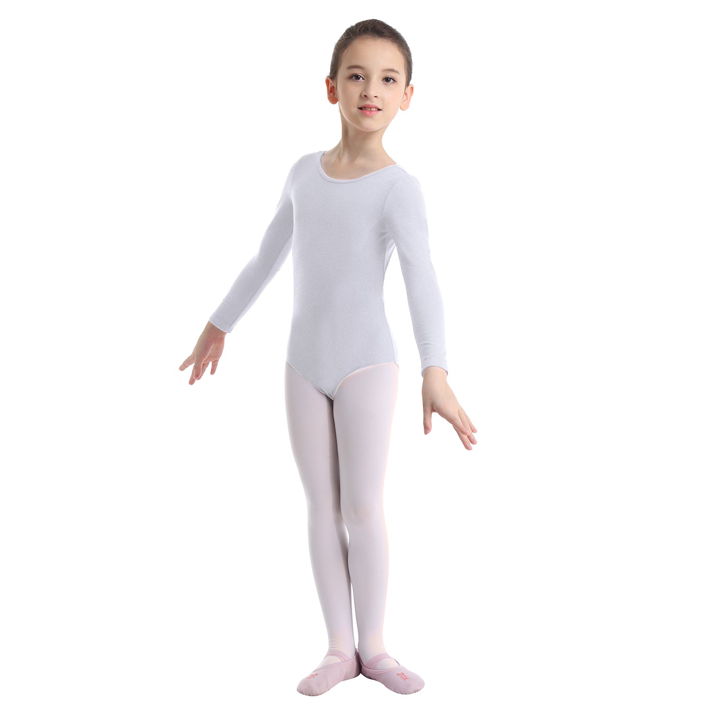 Girls Ballet Long Sleeve Leotard (Age 3-12 YRS)