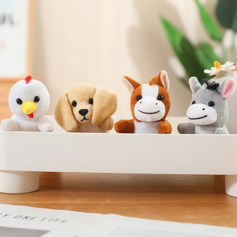 Plush Cute Finger Puppet Stuffed Toy - 9cm