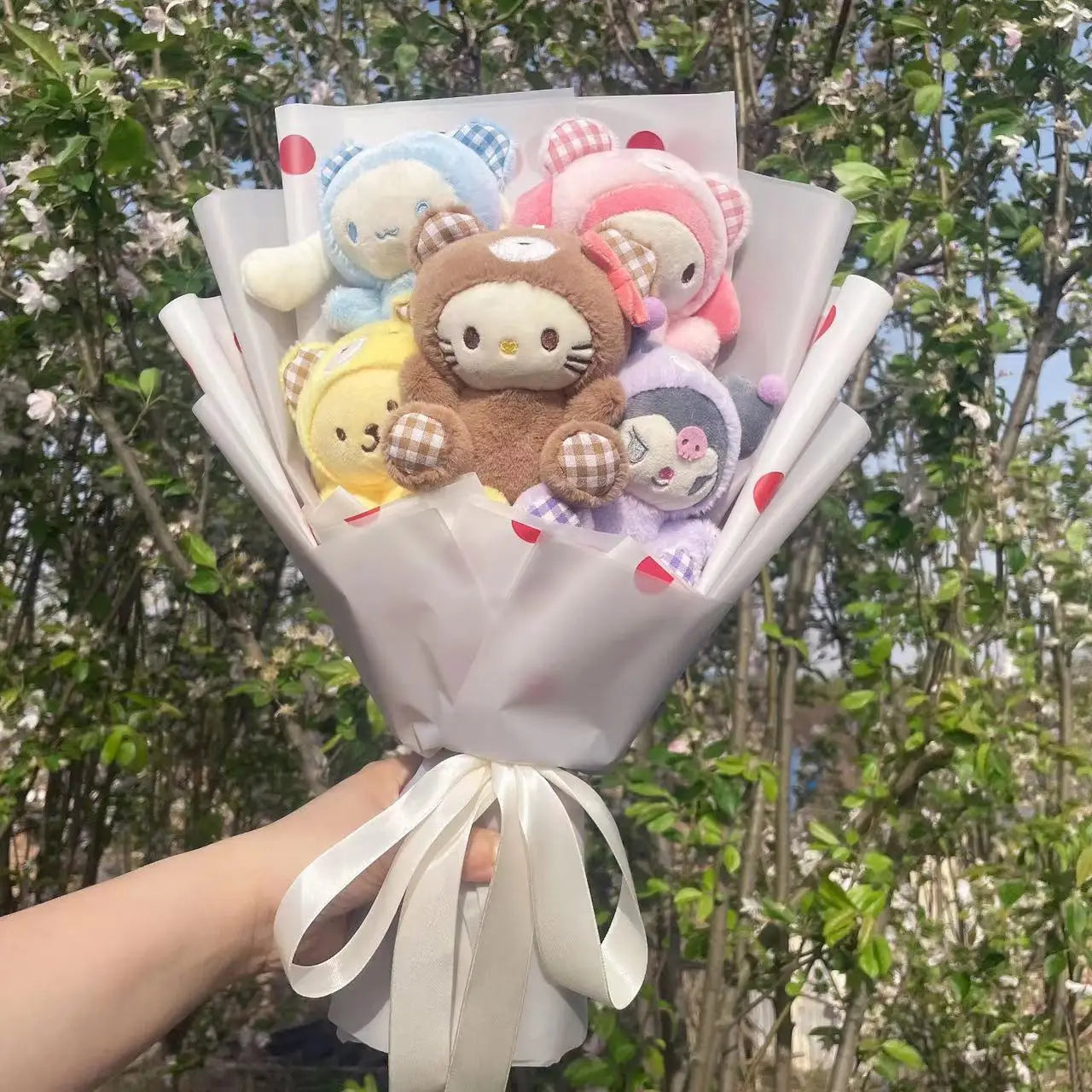 Plush Melody Stuffed Toy Flower Gift Bouquet 3