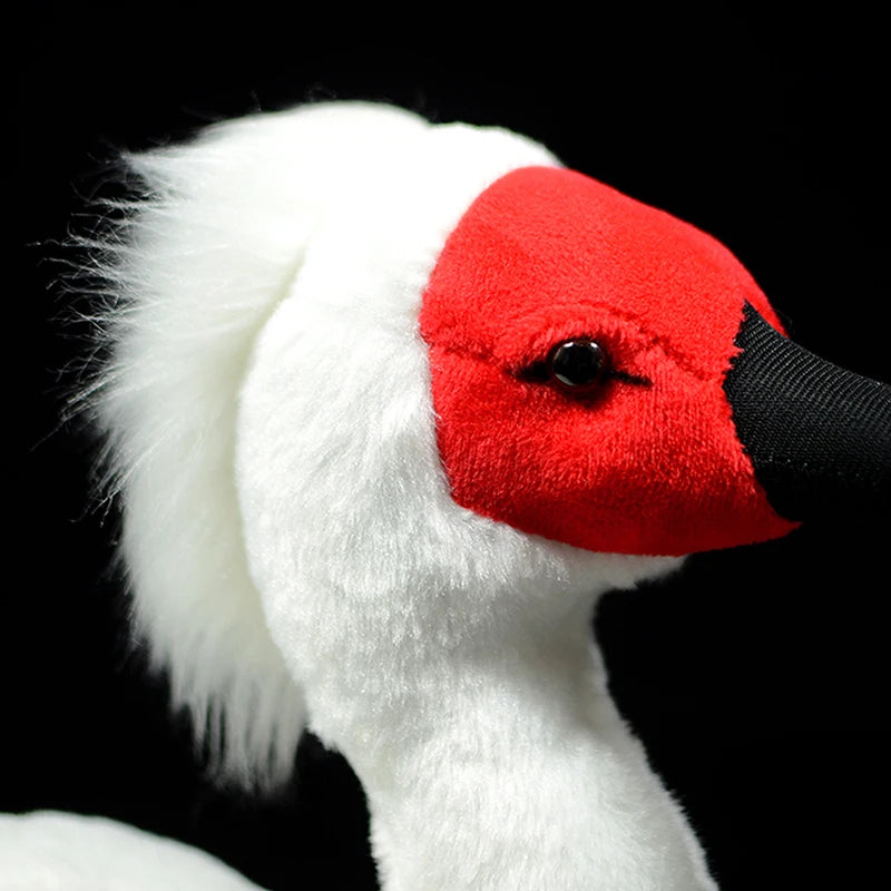 Plush Crested Ibis Stuffed Toy - 27cm