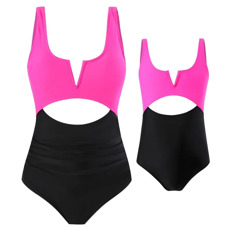 Mother & Daughter Matching Swimsuits (Mommy & Me)