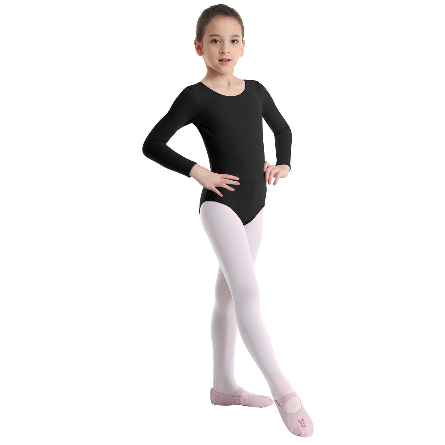 Girls Ballet Long Sleeve Leotard (Age 3-12 YRS)