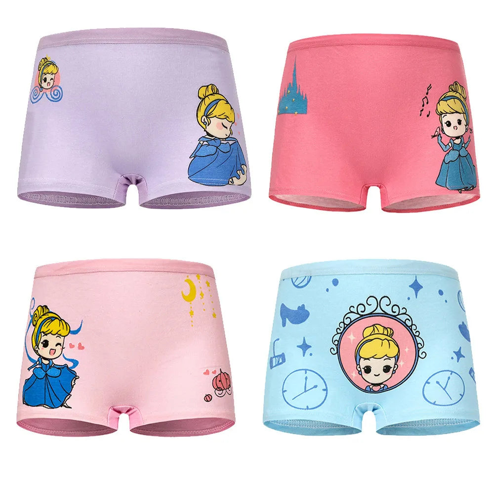 4 Piece - Girls Cotton Underwear 4 pieces 7