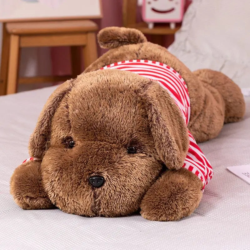 Giant Plush Sleeping Dog Stuffed Toy 40-120cm